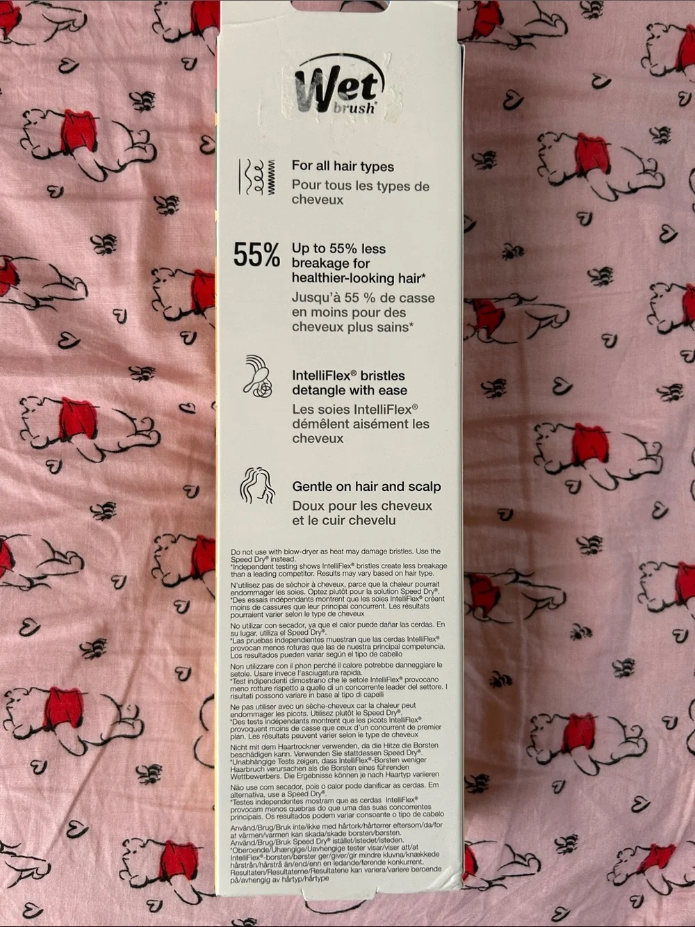 Winnie the Pooh Multicolor Wet Brush Original Detangler